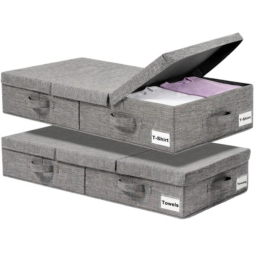 Underbed storage boxes with - boxes,