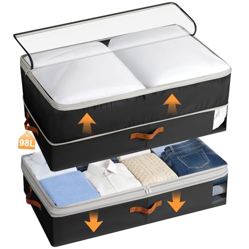 Dimj underbed storage box - underbed, with