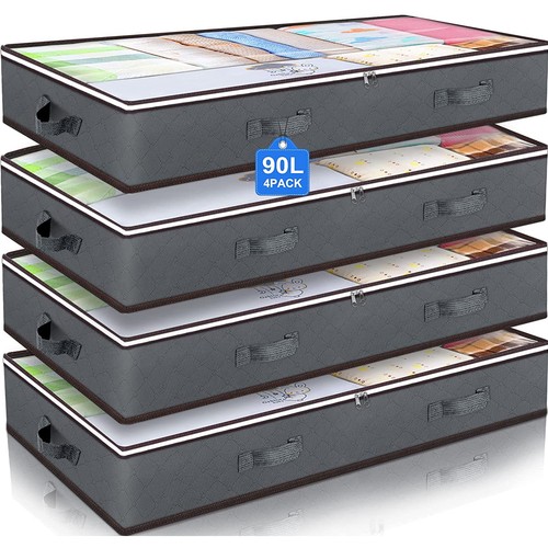 4pack 90l underbed - underbed, storage