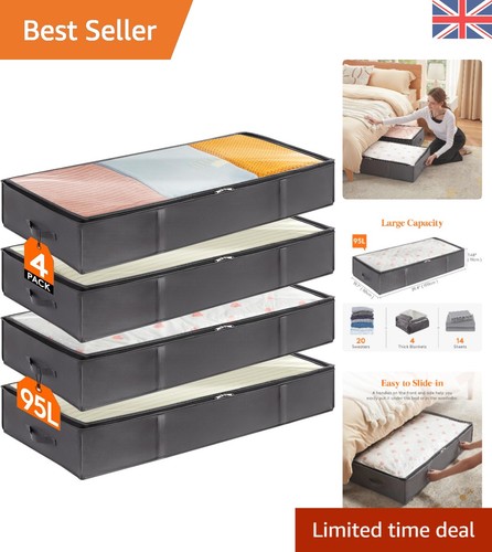 Pack 95l under bed storage - under,