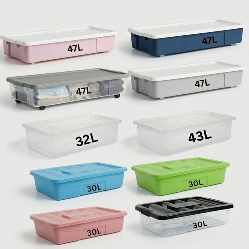 Plastic underbed storage - plastic,