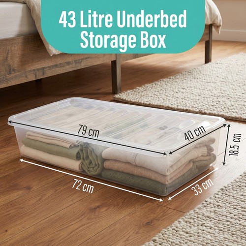 Large 43l under bed - large,